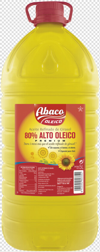 Aceite Refinado De Girasol Abaco  HD Png DownloadTransparent PNG