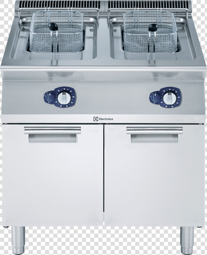 Two Wells Freestanding Gas Fryer   Electrolux Gas Deep Fryer  HD Png DownloadTransparent PNG