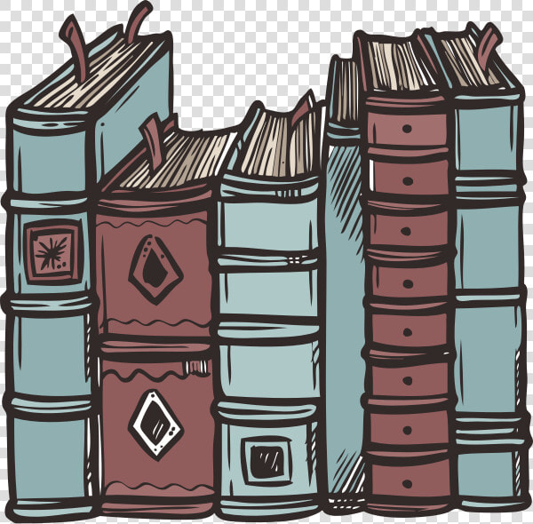 Books Icon 1001 Goodnights   Book Spines Clipart  HD Png DownloadTransparent PNG