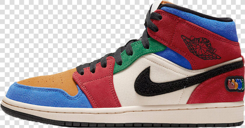 Air Jordan   Jordan 1 Mid Fearless  HD Png DownloadTransparent PNG