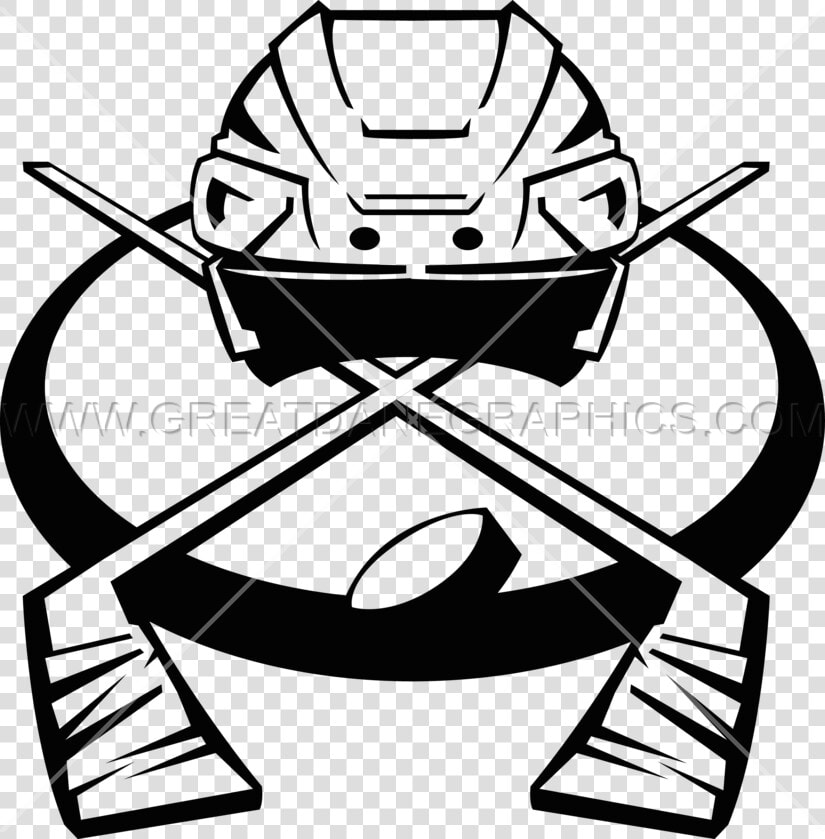 Transparent Hockey Sticks Clipart   Clip Art Hockey Helmet  HD Png DownloadTransparent PNG