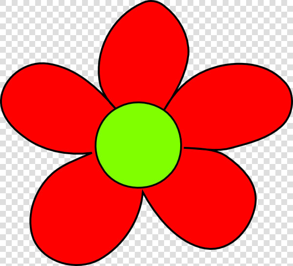 Red Flower Clip Art   Red Flower Clipart Png  Transparent PngTransparent PNG