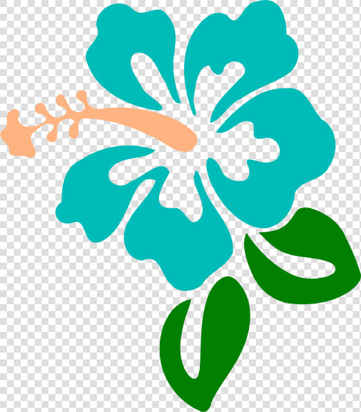 Hibiscus Blue Svg Clip Arts   Hibiscus Clip Art  HD Png DownloadTransparent PNG