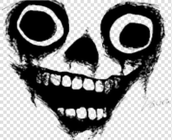 Creepy Clipart Smile Man   Scary Roblox Face  HD Png DownloadTransparent PNG