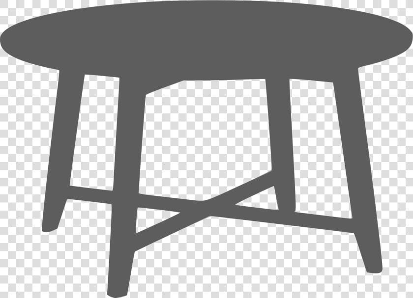 Table Silhouette Png   Ikea Kragsta Coffee Table  Transparent PngTransparent PNG