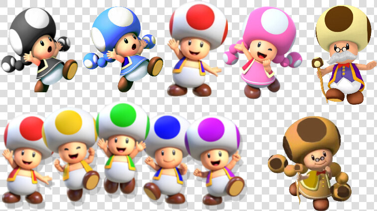 Toads   Toads Mario  HD Png DownloadTransparent PNG