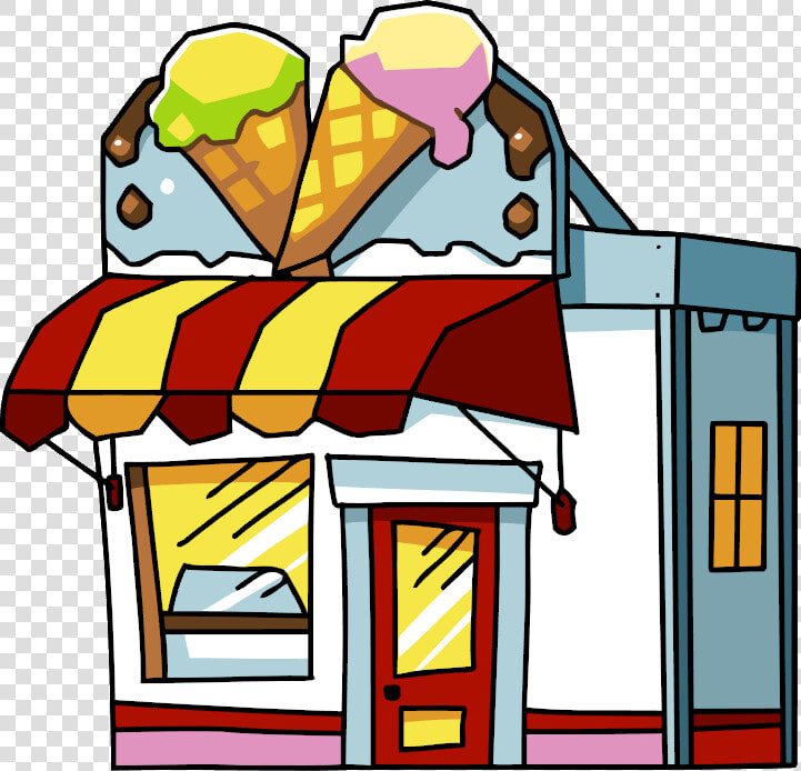 Ice Cream Store   Ice Cream Parlor Clipart  HD Png DownloadTransparent PNG