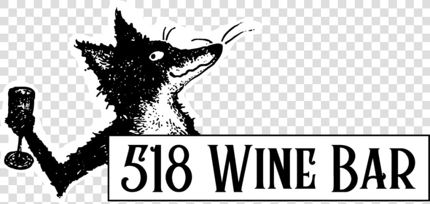 518 Wine Bar Horizontal Fox   Cartoon  HD Png DownloadTransparent PNG