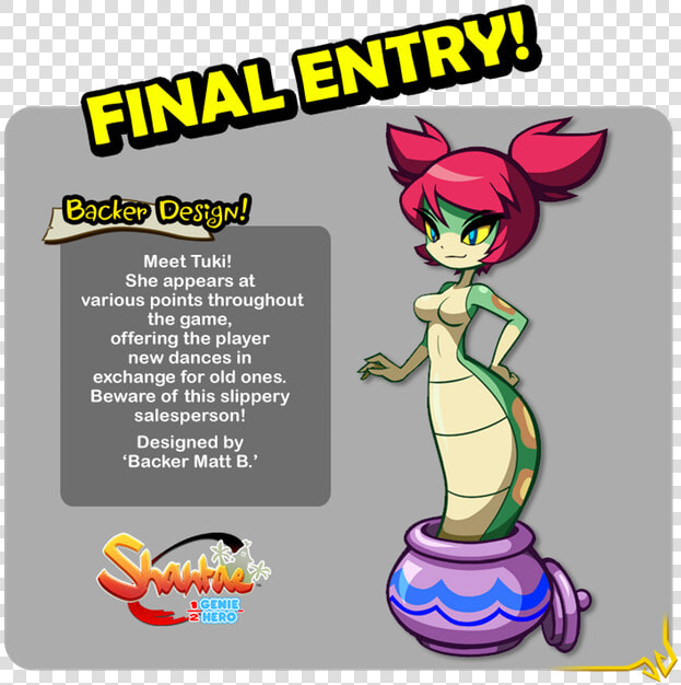 Shantae Half Genie Hero Snake  HD Png DownloadTransparent PNG