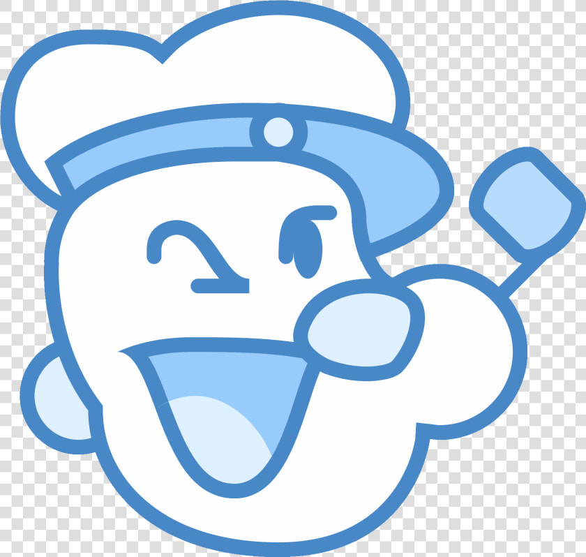 It S An Icon For The Famous Cartoon Character Popeye   Famous Cartoon Characters Icon  HD Png DownloadTransparent PNG