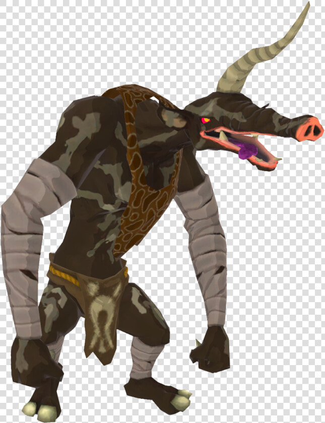 Botw Black Moblin Model   Moblin Breath Of The Wild  HD Png DownloadTransparent PNG