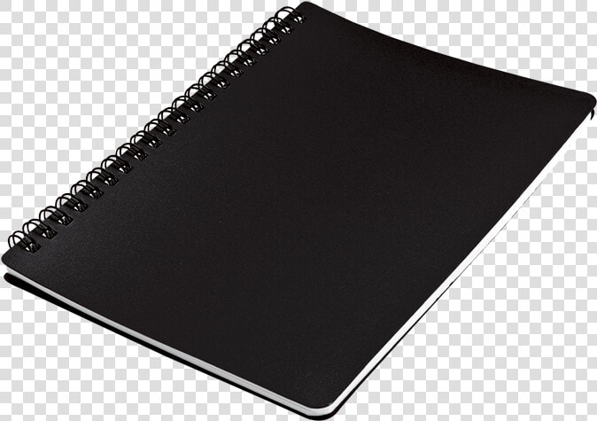 A5 Spiral Notebook With Zip Pouch  70 Pages   Black Notebook Png Transparant  Transparent PngTransparent PNG