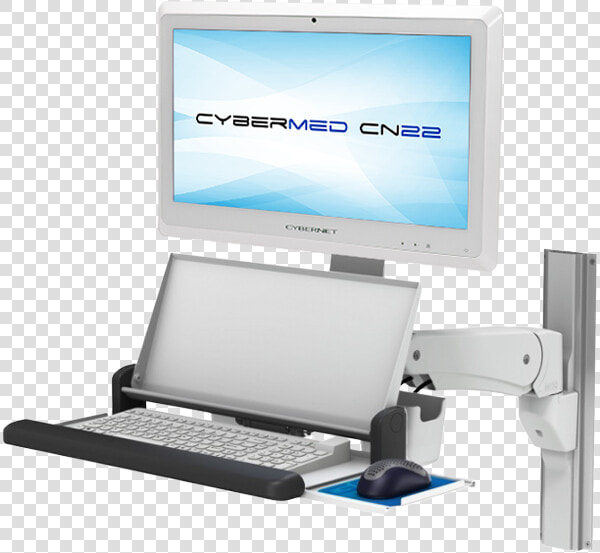 Vesa Variable Height Workstation   Personal Computer  HD Png DownloadTransparent PNG