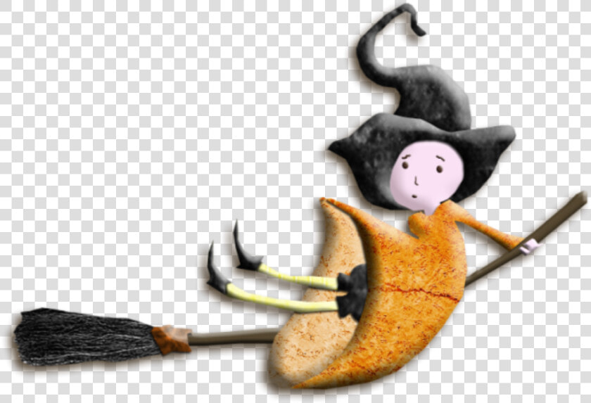 Witch Cute Broomstick Freetoedit   Monkey  HD Png DownloadTransparent PNG