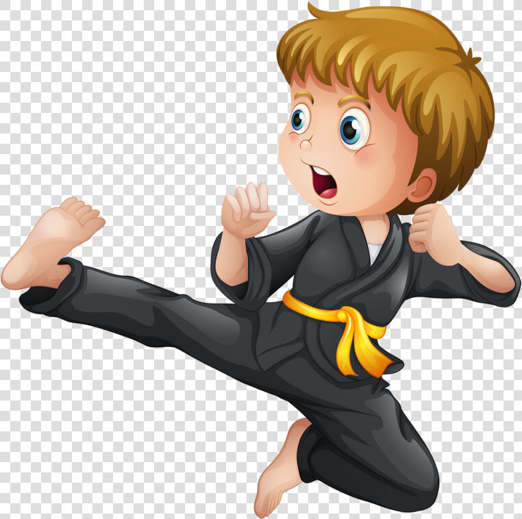 Transparent Chop Clipart   Boy Karate Clipart  HD Png DownloadTransparent PNG