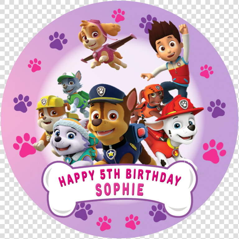 Paw Patrol Round Cakes   Png Download   Paw Patrol  Transparent PngTransparent PNG