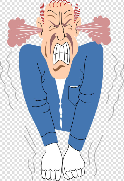 Steaming Human Computer Icons Thumb   Steaming Mad Cartoon  HD Png DownloadTransparent PNG