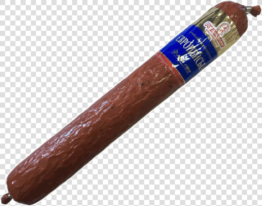 Sausage Mettwurst Cervelat Smoking Salami   Cervelat  HD Png DownloadTransparent PNG