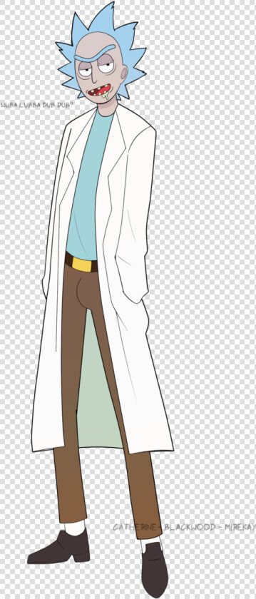 Rick And Morty Drawing Poses  HD Png DownloadTransparent PNG