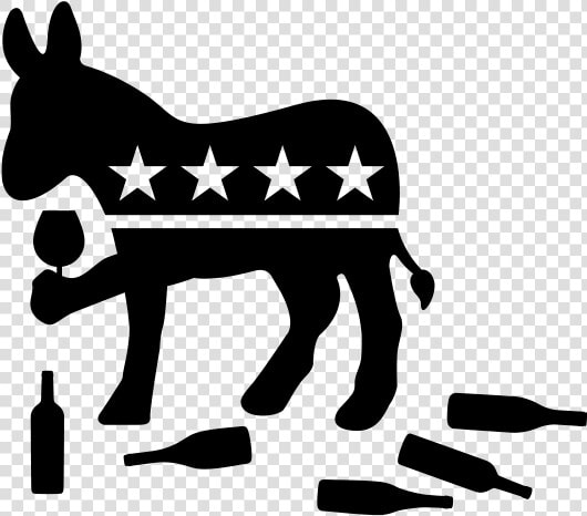 Donkey   Republican And Democrat Signs  HD Png DownloadTransparent PNG