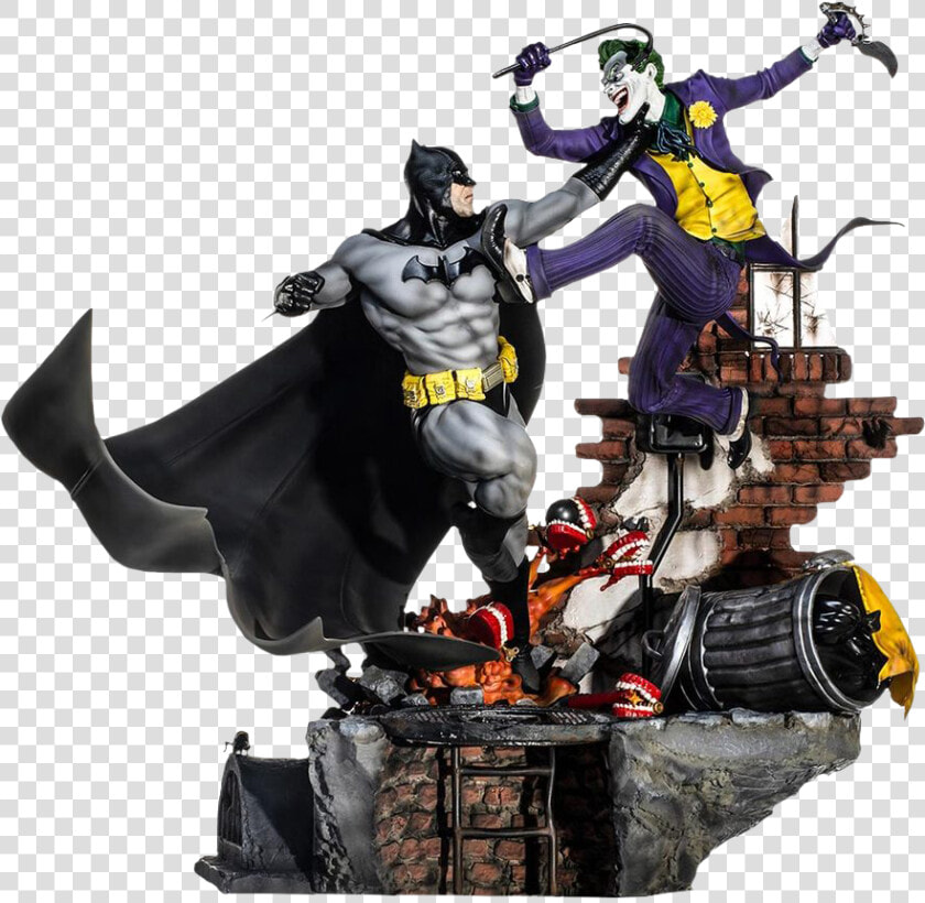 Batman Vs Joker Iron Studios  HD Png DownloadTransparent PNG