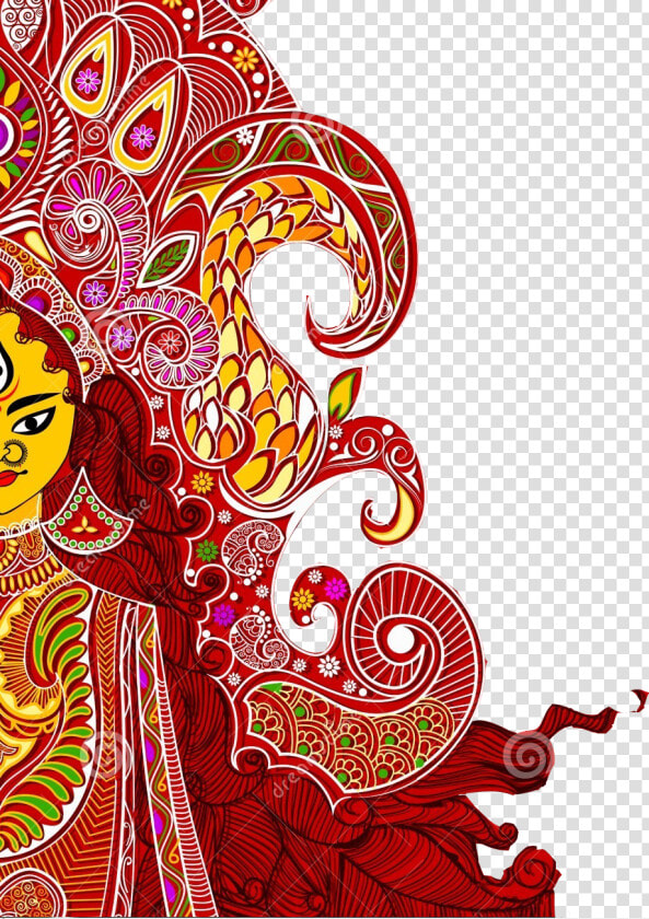 Durga Png Free Vector Download   Happy Dussehra Full Hd  Transparent PngTransparent PNG