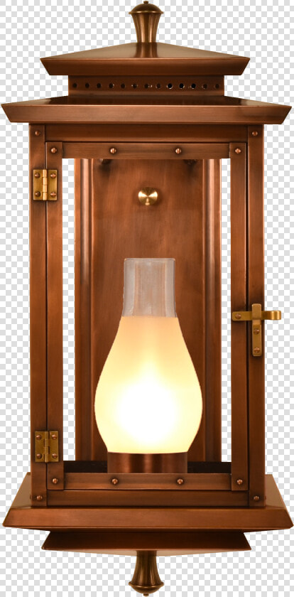 Post Light Lighting Copper House Garage Winning Hanging   Lantern  HD Png DownloadTransparent PNG