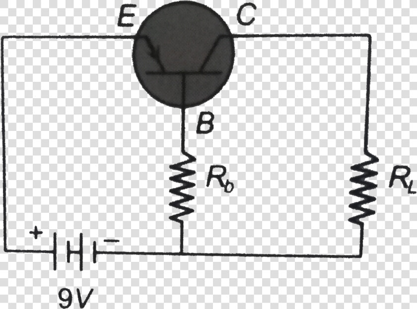 Transistor Circuit Shown Here The Base Current Is The  HD Png DownloadTransparent PNG