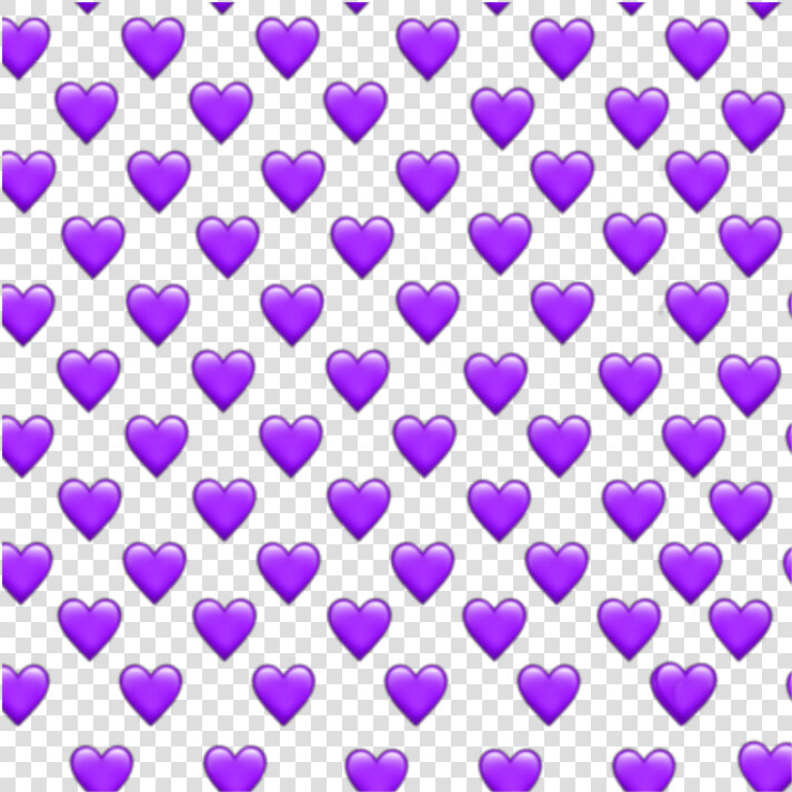  purple  purpleheart  purplehearts  emoji  purpleemoji   Purple Hearts Emoji Background  HD Png DownloadTransparent PNG