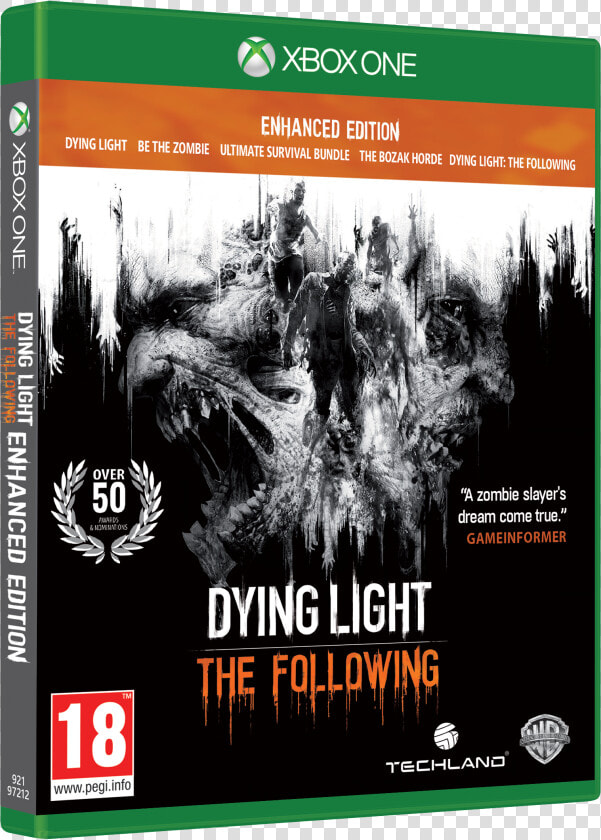 Dying Light The Following Enhanced Edition Xbox One  HD Png DownloadTransparent PNG