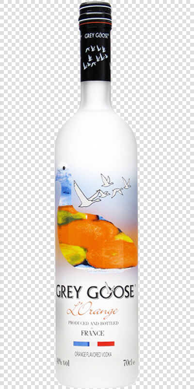 Grey Goose Vodka Orange 70cl  HD Png DownloadTransparent PNG