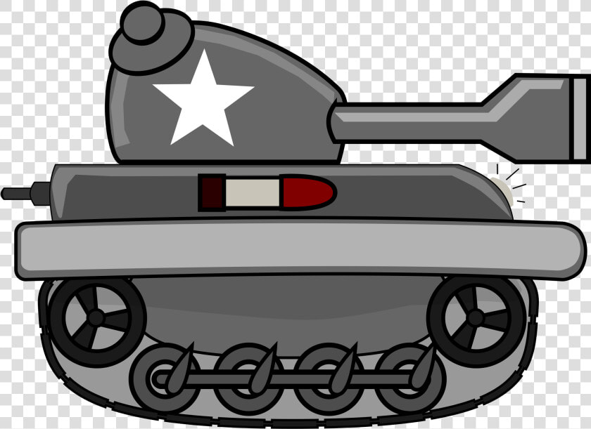 Cartoon Tank Clip Arts   Cartoon Tank Clipart  HD Png DownloadTransparent PNG