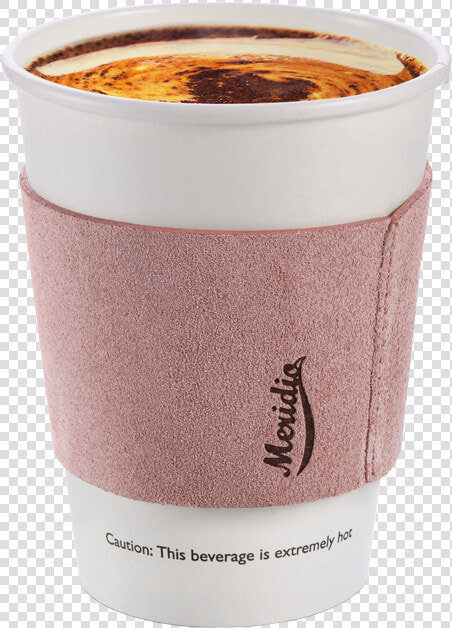 Pink Leather Coffee Sleeve   Turkish Coffee  HD Png DownloadTransparent PNG