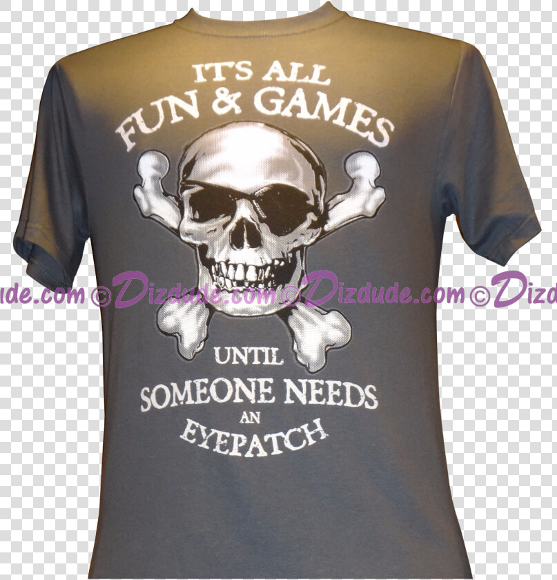 Disney S Pirates Of The Caribbean Its All Fun  amp  Games   Disneyland Pirates Of The Caribbean Shirt  HD Png DownloadTransparent PNG