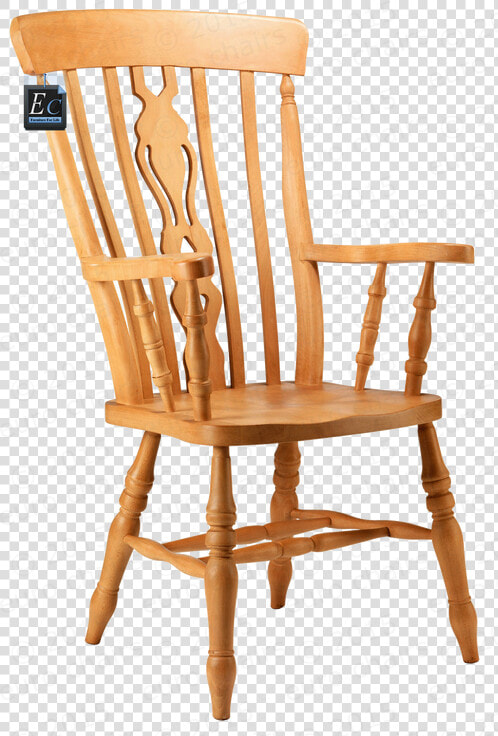 Classic Farmhouse Grandad Chair Made In Solid European   Transparent Background Chair Png  Png DownloadTransparent PNG