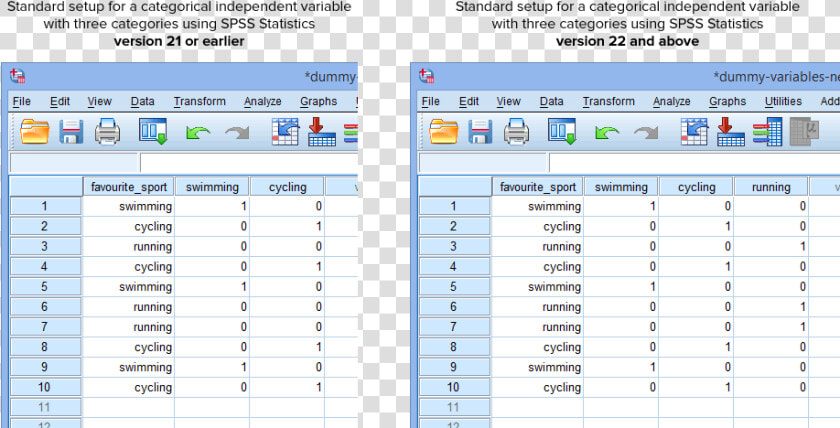 Data View Setup After Creating Dummy Variables In Spss   Examples Of Dummy Scales  HD Png DownloadTransparent PNG