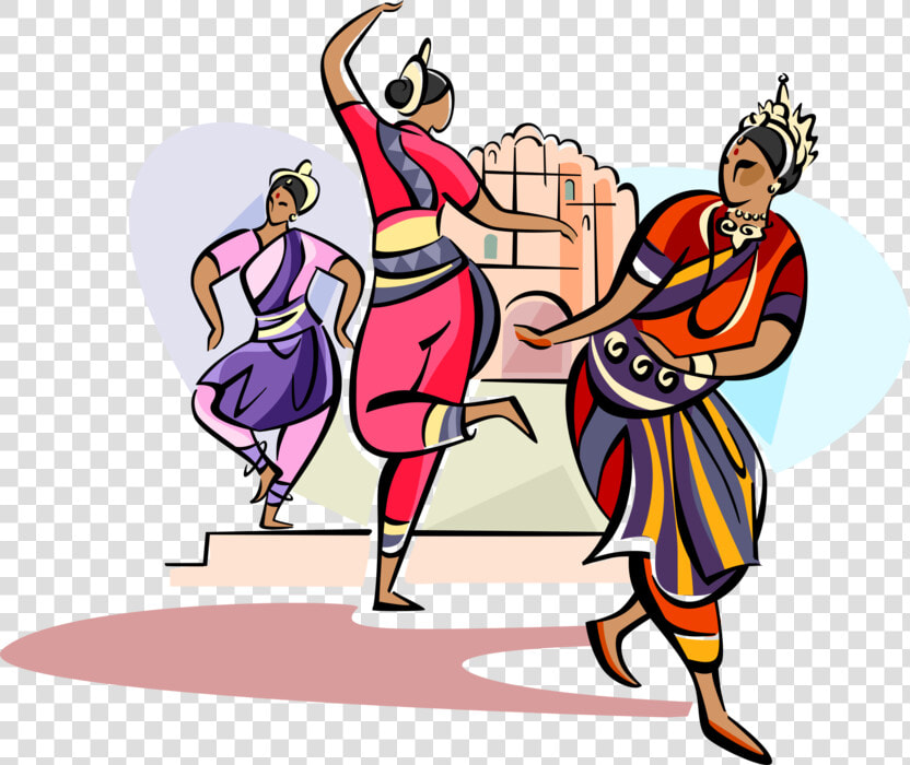 Indians Clipart Dancing   Cultural Program Drawing  HD Png DownloadTransparent PNG