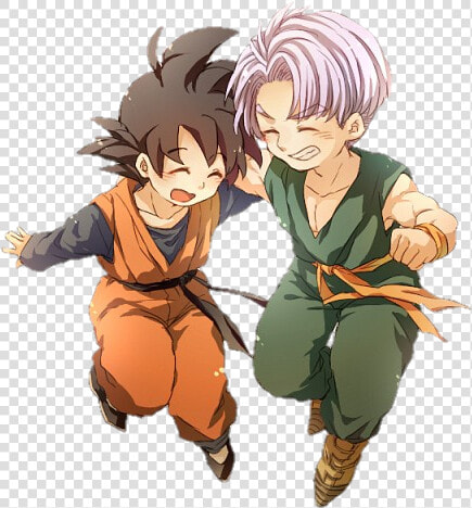  dbz  dragonballz  goten  trunks  gotenks  fusion   Goten And Trunks Cute  HD Png DownloadTransparent PNG