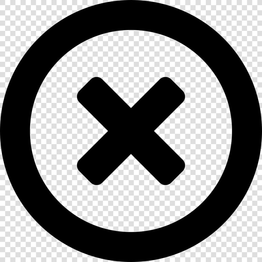 Cancel Button Png Free Download   X Inside A Circle Png  Transparent PngTransparent PNG