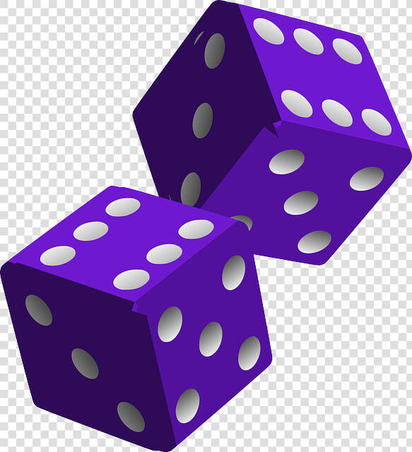 Dice  Die  Purple  Game  Play  Gaming  Gambling  Luck   Purple Dice Clipart  HD Png DownloadTransparent PNG