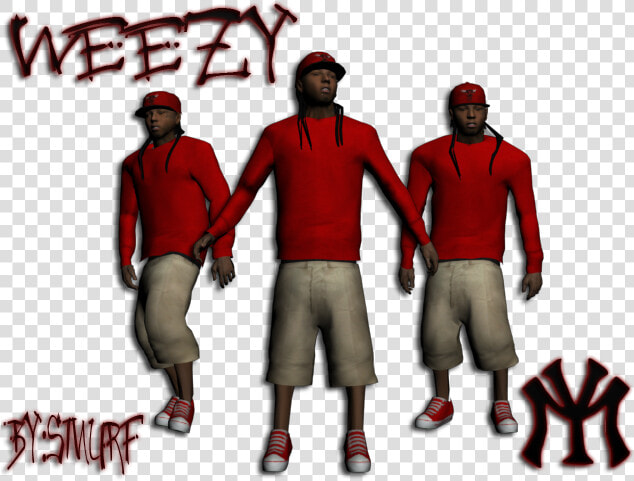 Lil Wayne For Gta San Andreas   Gta Sa Lil Wayne Skin  HD Png DownloadTransparent PNG