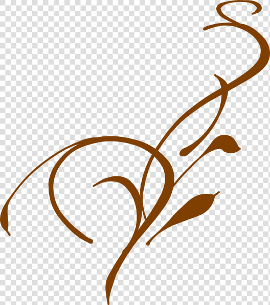 Brown Swirls Teal Svg Clip Arts   Vine Clip Art  HD Png DownloadTransparent PNG