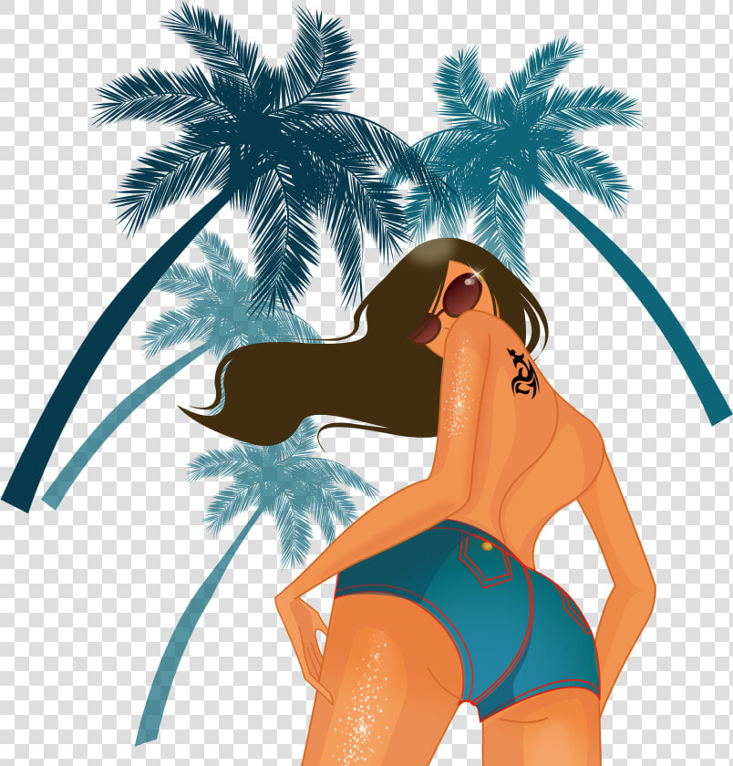 Girl On The Beach Png   Kids Beach Club  Transparent PngTransparent PNG