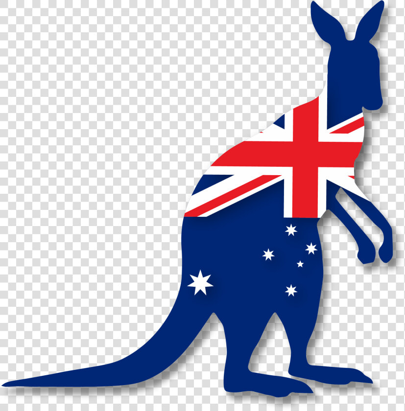 Australia Federation Of Kangaroo Flag Aboriginal Australian   Study In Australia  HD Png DownloadTransparent PNG