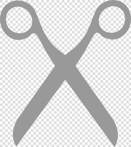 Grey Scissors Clip Art At Clker   Scissors Clipart Grey  HD Png DownloadTransparent PNG