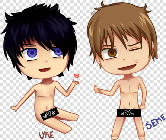 Chibi Yaoi Couple By Naikoh On Deviantart   Cute Anime Gay Couples  HD Png DownloadTransparent PNG