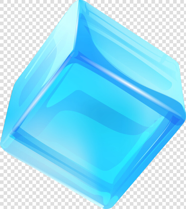 Blue Ice Cube Png Clip Art   Serving Tray  Transparent PngTransparent PNG