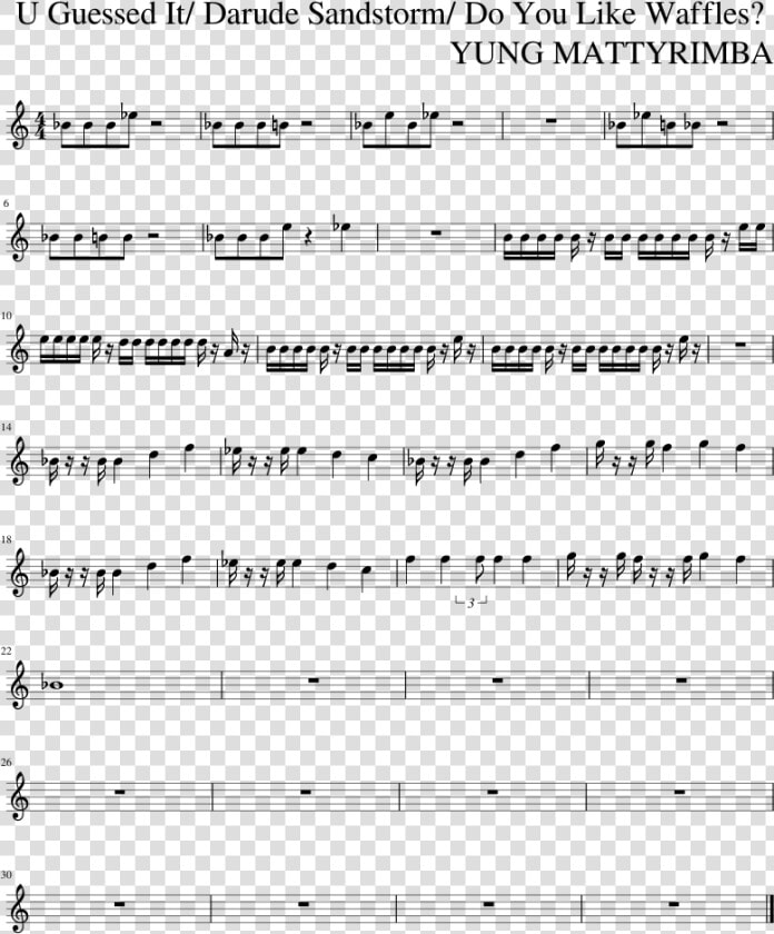 Do You Like Waffles Sheet Music  HD Png DownloadTransparent PNG