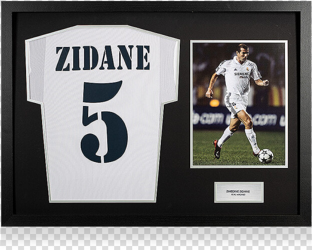 Real Madrid Zidane Shirt 2001  HD Png DownloadTransparent PNG