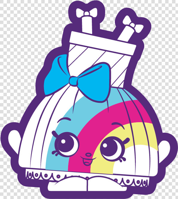 Shopkins Celeste Rainbow Dress  HD Png DownloadTransparent PNG